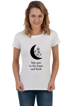 T-shirt LOVE YOU TO THE MOON