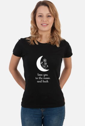 T-shirt LOVE YOU TO THE MOON