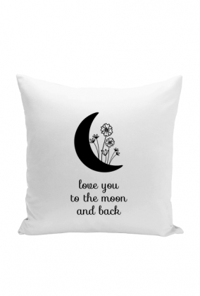 Poduszka LOVE YOU TO THE MOON