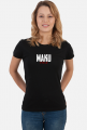 Koszulka Damska Czarna - MAKU STYLE