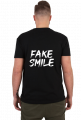 Koszulka Męska Czarna - FAKE SMILE