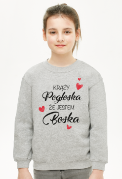 Bluza dziewczęca "Krąży pogłoska..."