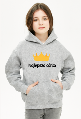 Bluza dziewczęca "Najlepsza córka"