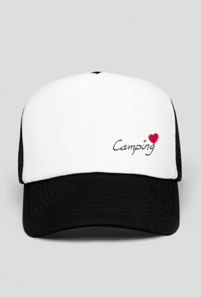 Czapka Camping serce
