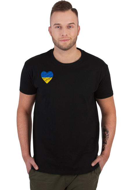 Koszulka męska- serce