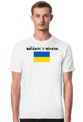 Koszulka Solidarni z Ukraina