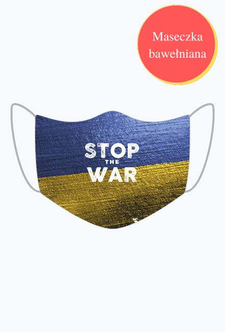 maszeczka STOP THE WAR | Ukraina