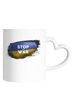 kubek STOP THE WAR | Ukraina