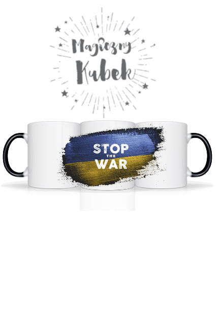 kubek STOP THE WAR | Ukraina