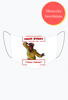 Main Event | Maseczka bawełniana