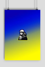 Prezydent Załęcki Slava Ukraina - Plakat A1