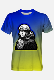 Prezydent Załęcki Slava Ukraina - Koszulka Full print