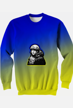 Prezydent Załęcki Slava Ukraina - Bluza Full Print