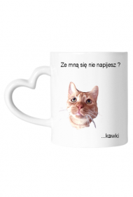 Kubek ze zdjęciem NASZEGO KOTA
