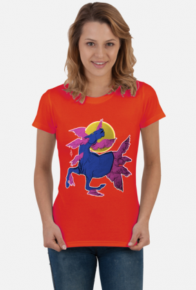 Koszulka- skrzydlaty koń