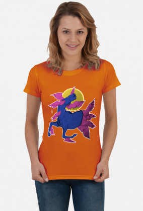 Koszulka- skrzydlaty koń