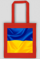 Ukraina Ekologiczna torba na zakupy Flaga Ukrainy