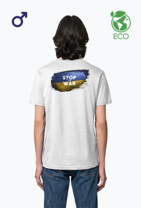 koszulka męska STOP THE WAR | Ukraina