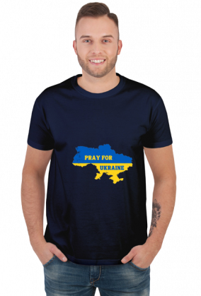 Bluza Męska Pray for Ukraine