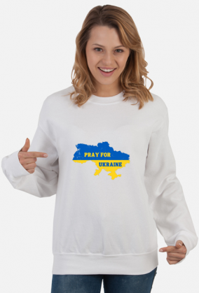 Bluza Damska Pray for Ukraine