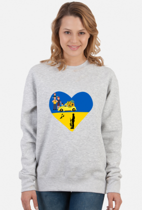 Bluza Ukraina Serce