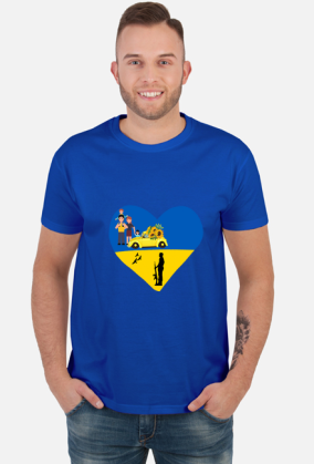 Koszulka z motywem Ukrainy