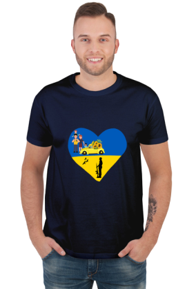 Koszulka z motywem Ukrainy