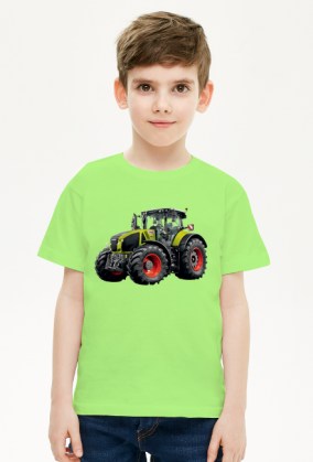 Koszulka z traktorem CLASS