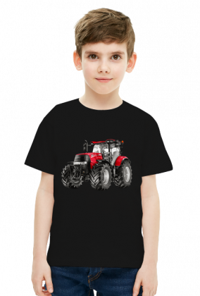 Koszulka z traktorem CASE