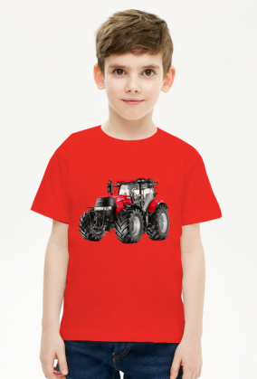 Koszulka z traktorem CASE