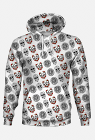 The Skull & Amulet | Bluza z kapturem Fullprint