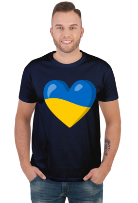 Koszulka - Ukraina serce