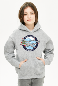 Bluza dziecięca z kapturem P-38 Lightning