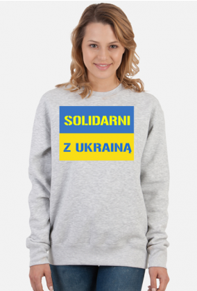 Ukraina Bluza Solidarni z Ukraina