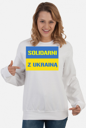 Ukraina Bluza Solidarni z Ukraina