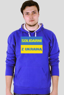 Ukraina Bluza z kapturem Solidarni z Ukraina