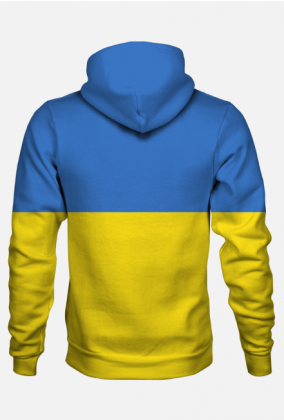 Ukraina Bluza z kapturem fullprint Flaga Ukrainy 2
