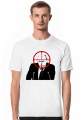 T-shirt męski "Kill Putin" - wojna w Ukrainie (biały)