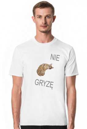T-shirt męski NIE GRYZĘ