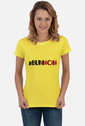 Koszulka damska #BunMOM