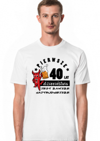 Koszulka na 40 urodziny