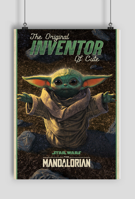 Baby Yoda- Płótno