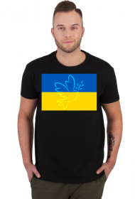 Ukraina koszulka flaga Ukrainy Golabek pokoju