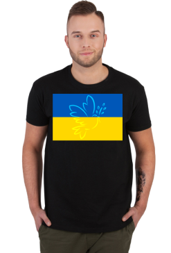 Ukraina koszulka flaga Ukrainy Golabek pokoju