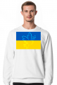 Ukraina bluza z dlugim rekawem flaga Ukrainy Golabek pokoju