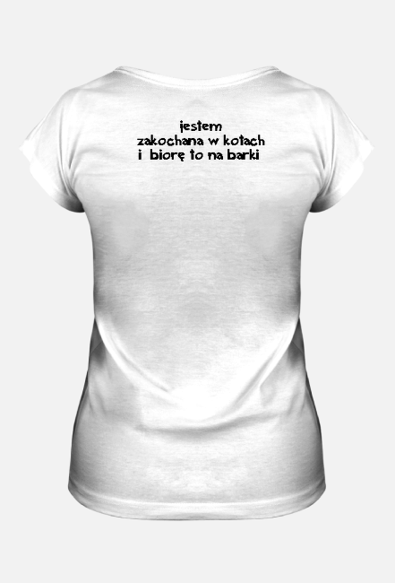 Koszulka damska z kotem