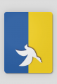 Ukraina podkladka pod myszke flaga Ukrainy Golabek pokoju 2