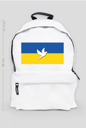 Ukraina Duży plecak flaga Ukrainy Golabek pokoju 2