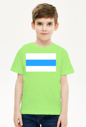 White Blue White Free Russia Flag