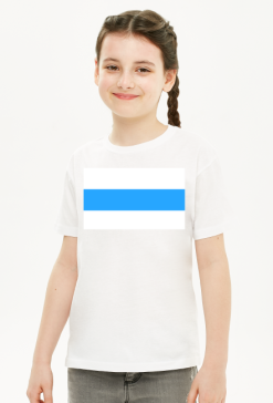 White Blue White Free Russian Flag